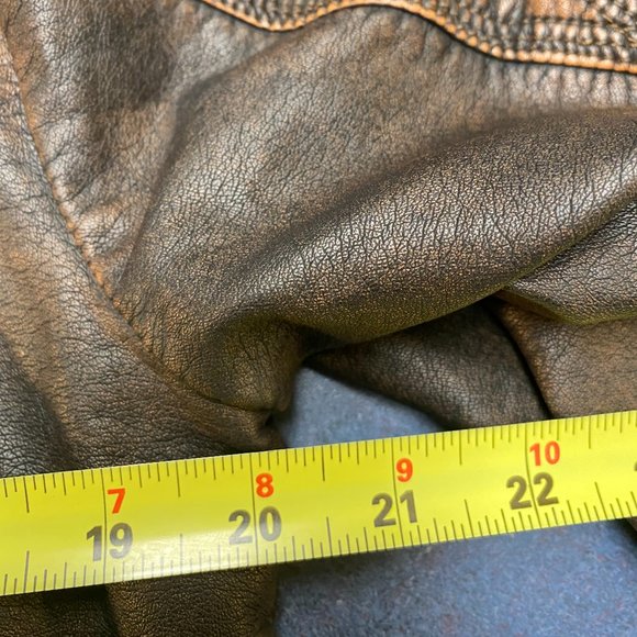 BLTROCK Detachable Hood  Faux Leather Jacket (M) - Picture 4 of 6